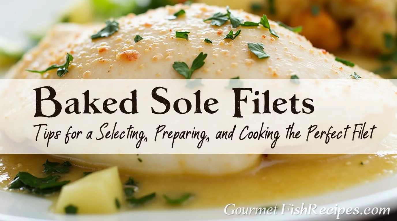 baked sole filets