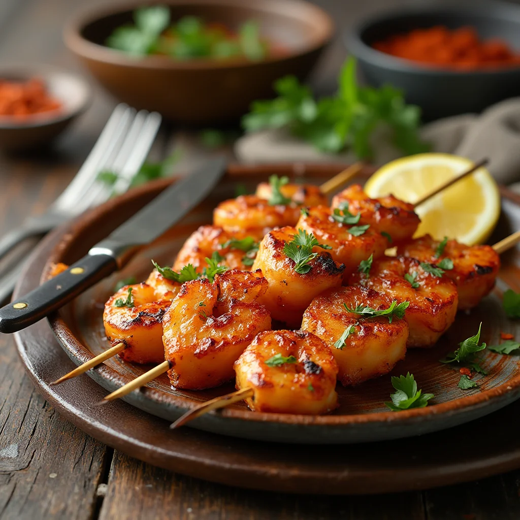 Grilled Shrimp Skewers Recipe