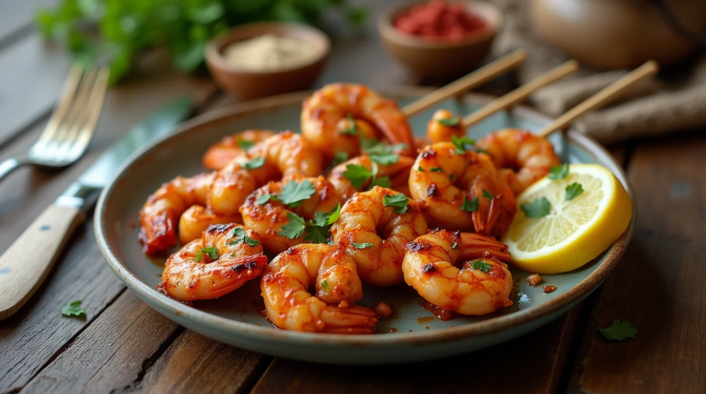 Grilled Shrimp Skewers Recipe