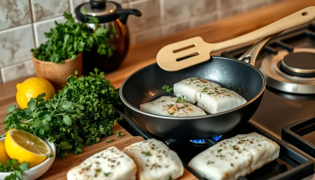 how to pan fry cod