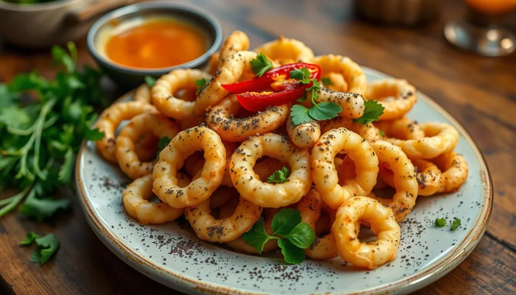 ecipe for salt & pepper squid