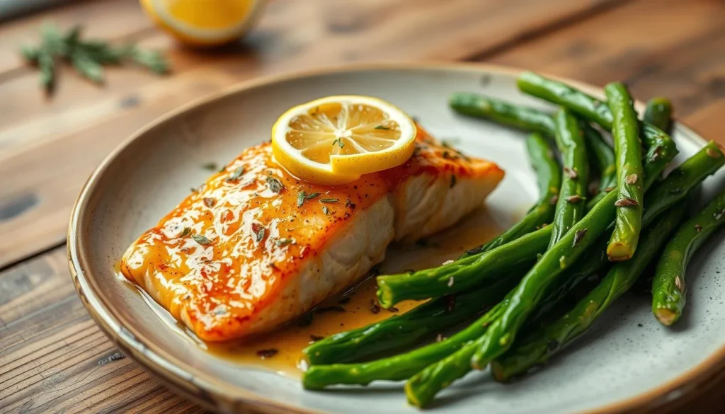 garlic butter salmon recipe