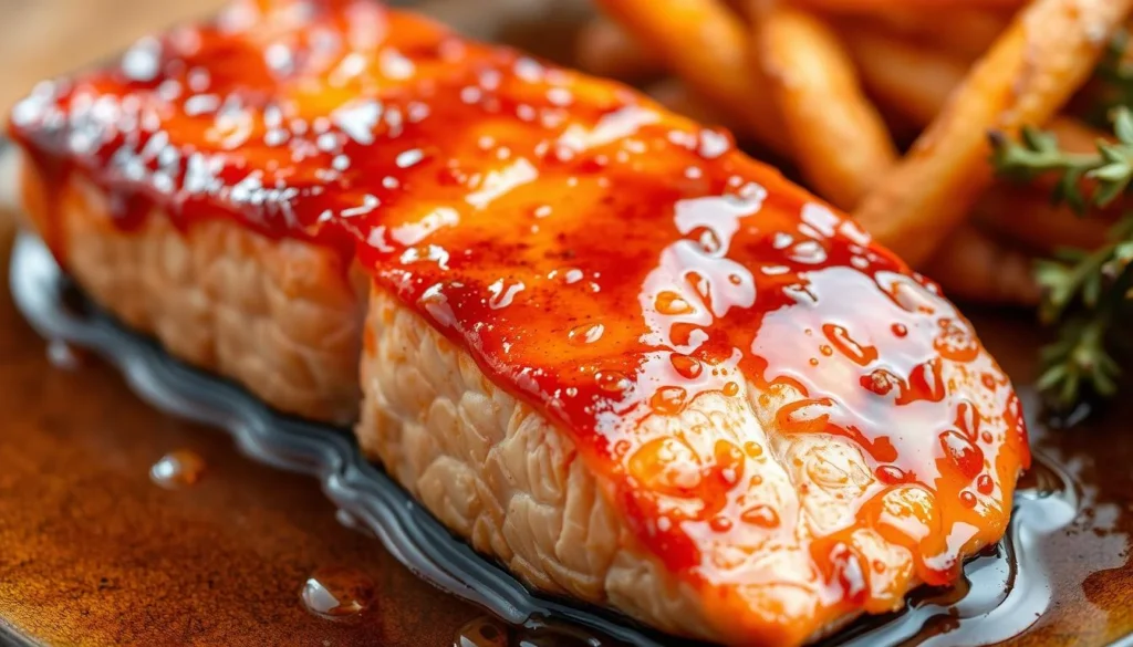 honey glazed salmon