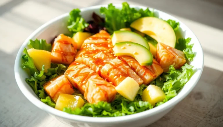 salmon poke bowl