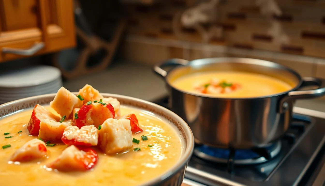 seafood bisque soup